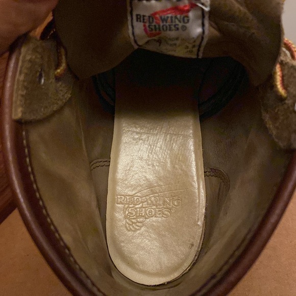 Red Wing Heritage Women, Olive Mohave Moc Toe- Size 6 - Picture 6 of 8